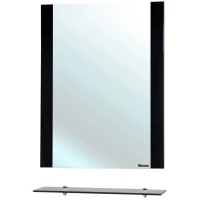 Зеркало 68x80 см черный глянец Bellezza Рокко 4613711030042