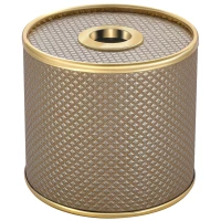 Салфетница темно-бежевый золото Geralis Romb S-RBG