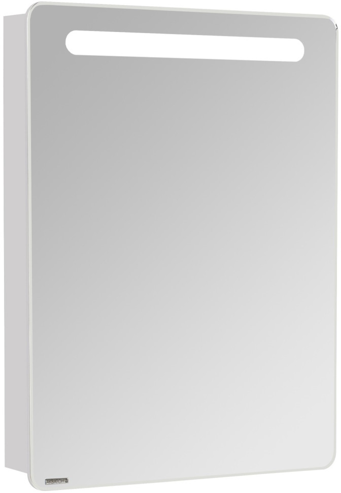 Зеркальный шкаф 60,6х81 см белый Акватон Америна 1A135302AM01R