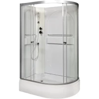 Душевая кабина 120x80x200 см Deto L520LN прозрачное