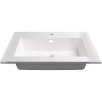 Раковина Uperwood Parma Premium 4538342000 66x47,5 см, накладная, белый