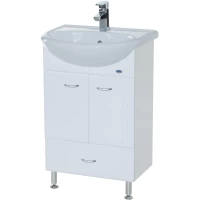 Тумба белый глянец 49 см Bellezza Уют 4635006070014