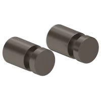 Комплект крючков IDDIS Petite PET2SG1I41 для ванны, графит матовый