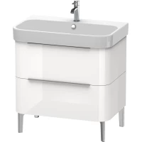 Тумба белый глянец 77,5 см Duravit Happy D.2 H2637302222