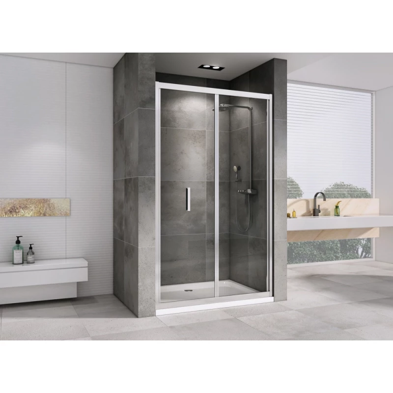 Душевая дверь 110 см Abber Sonnenstrand AG07110 прозрачное Душевая дверь 110 см Abber Sonnenstrand AG07110 прозрачное