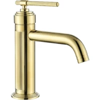 Смеситель для раковины Boheme Eterna 171-G золотой