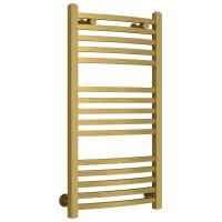 Полотенцесушитель водяной 800x400 состаренная латунь Сунержа Аркус 051-0251-8040