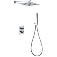Душевой комплект Allen Brau Infinity 5.21016-00 300 мм, с термостатом, хром