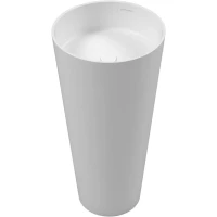 Раковина Whitecross Air 0738.040040.200 40,5x40,5 см, напольная, белый матовый