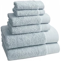 Полотенце для рук 71x46 см Kassatex Napa Lucent Blue NAP-110-LUB