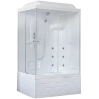 Душевая кабина 100x80x217 см Royal Bath RB8100BP2-T-R прозрачное