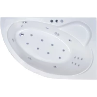 Акриловая гидромассажная ванна 140x95 см R Royal Bath Alpine De Luxe RB819103DL-R