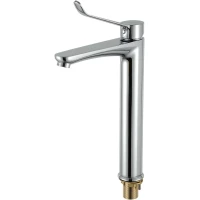 Смеситель для раковины Gappo G1021-21 медицинский, локтевой, хром