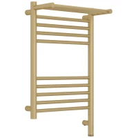 Полотенцесушитель электрический Сунержа Богема с полкой 3.1 022-6007-6040 600x400, МЭМ правый, шампань матовая