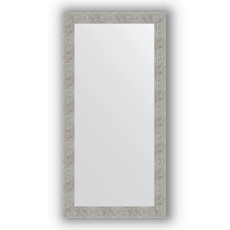 Зеркало 80x160 см волна хром Evoform Definite BY 3345 зеркало шкаф style line панда волна 60 с подсветкой белый 4650134470383