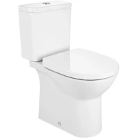 Чаша напольного безободкового унитаза Roca Debba Round 34299P00Y