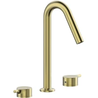 Смеситель для раковины WasserKRAFT Rhein 9935BG золотой матовый