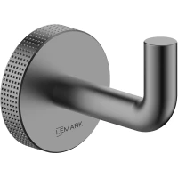 Крючок Lemark Beluga LMA-8011S1-GM для ванны, графит матовый