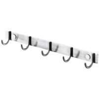 Планка с крючками Clever Urban2 99482 для ванны, хром