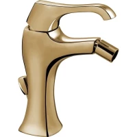 Смеситель для биде Emmevi Ares 76004/ORS с донным клапаном, золотой матовый