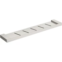 Полка для ванной Boheme Qubic 10736-NB 60 см, никель матовый