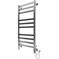 Полотенцесушитель электрический Terminus Ното П10 4670078544490 1050x530, ТЭН правый, хром