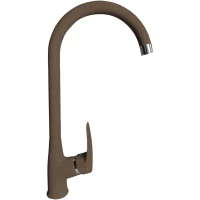 Смеситель для кухни GranFest Z-3424 терракот