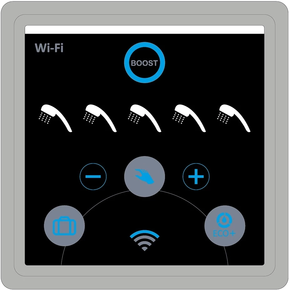 Электрический накопительный водонагреватель 40 л Atlantic Vertigo Steatite WiFi 831180