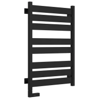 Полотенцесушитель электрический 800x500 черный матовый МЭМ левый Сунержа Центурион 2.0 31-5602-8050