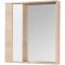 Зеркальный шкаф 75x85,2 см белый глянец/дуб эврика Акватон Бостон 1A240302BN010 - 1
