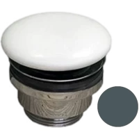 Донный клапан для раковины GSG PILTONUNIAR021 универсальный, пепельный матовый