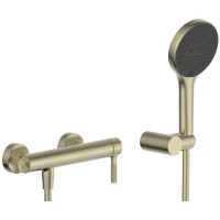 Смеситель для душа Savol S-AF5523C с душевым гарнитуром, золотой матовый