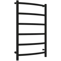 Полотенцесушитель электрический 800x500 черный матовый МЭМ левый Сунержа Галант 4.0  31-0830-8050