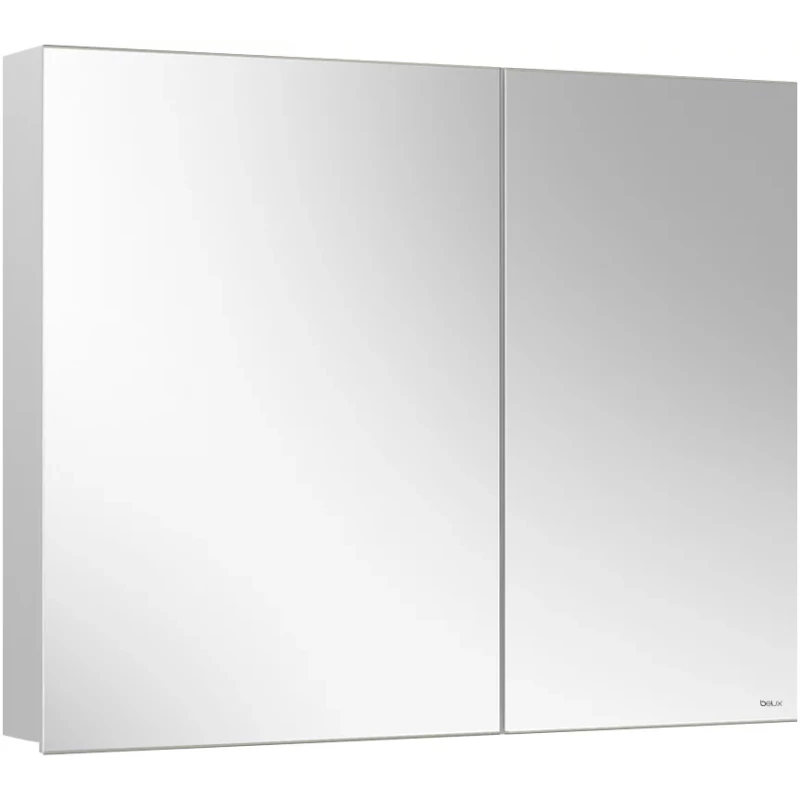 Зеркальный шкаф 90x71 см белый глянец L/R Belux Триумф ВШ 90 4810924276957