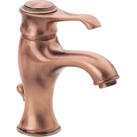 Смеситель для раковины Emmevi Tiffany 6003/RA с донным клапаном, медь 
