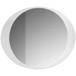 Изображение товара зеркало 73x60 см белый глянец belux дэко в 80 4810924221148