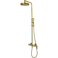 Душевая система Migliore Velvet Lux 36470 208 мм, со смесителем, бронза