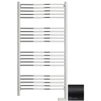 Полотенцесушитель электрический 1200x600 темный титан муар МЭМ правый Сунержа Флюид 2.0 15-5221-1260