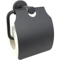 Держатель туалетной бумаги Aquatek Вега AQ4009MB черный матовый