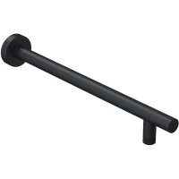 Кронштейн для верхнего душа IDDIS Optima Home OPH40BRi61 370 мм, настенный, черный матовый