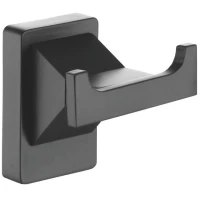 Крючок Rose RG1621H двойной, для ванны, черный матовый