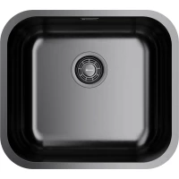 Кухонная мойка Omoikiri Omi 49-U/I-GM 4993073 49x44 см, вороненая сталь