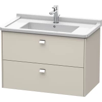 Тумба тауп матовый 82 см Duravit Brioso BR414201091