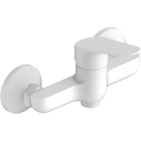 Смеситель для душа Esko Kazan KZ80W с душевым гарнитуром, белый