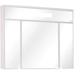 Изображение товара зеркальный шкаф 90x73,6 см белый глянец onika сигма 209014