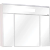 Зеркальный шкаф 90x73,6 см белый глянец Onika Сигма 209014
