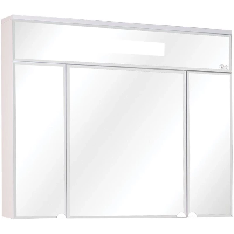 Зеркальный шкаф 90x73,6 см белый глянец Onika Сигма 209014