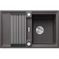 Кухонная мойка Blanco Adira 45S InFino 527587 78x50 см, темная скала
