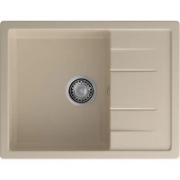 Кухонная мойка GranFest Quadro 650L 65x50 см, кашемир