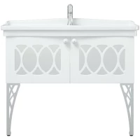 Тумба белый матовый 79 см Corozo Таормина SD-00000646